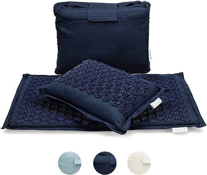 Organic Linen Lotus Needle Punched Cushion & Pillow